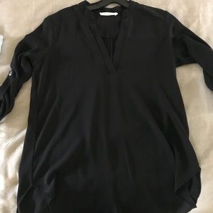 Black long sleeve tunic